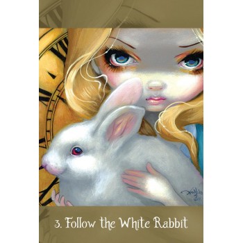 Alice: The Wonderland Kišeninės Orakulo kortos Blue Angel